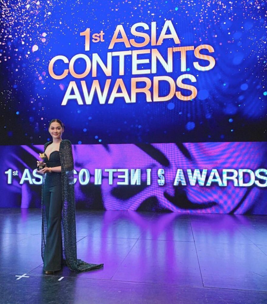 Maja Salvador wins Best Actress at Asian TV Awards