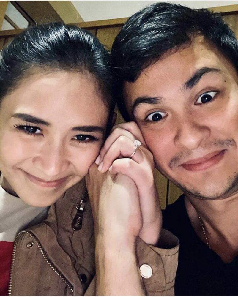 Sarah at Matteo, kasal na.