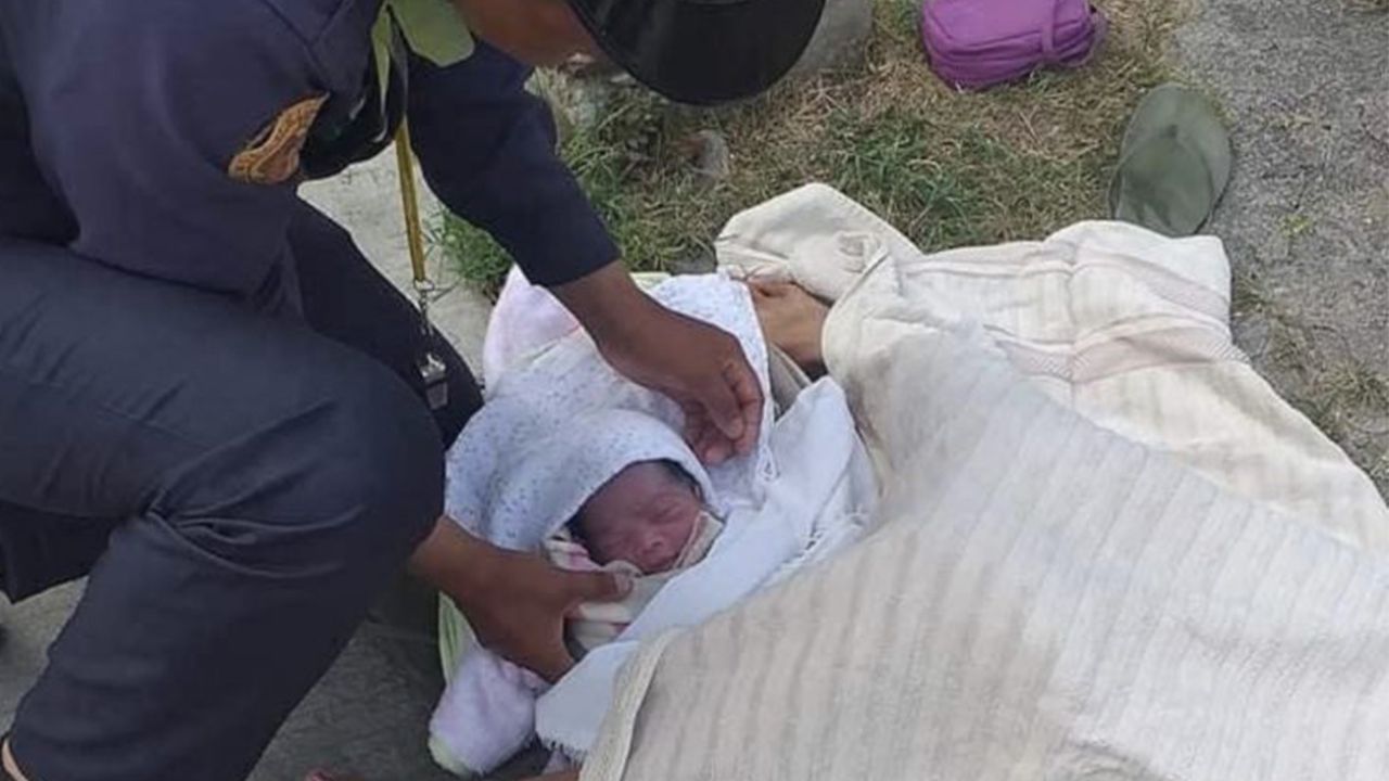 Security guard, nagpaanak ng buntis sa daan