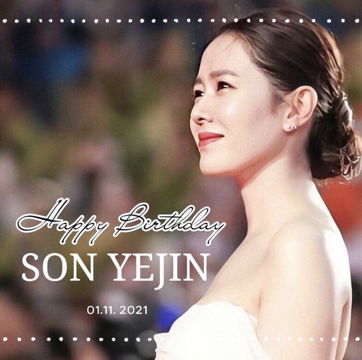 Son Ye Jin’s Birthday, Celebrated by Fans