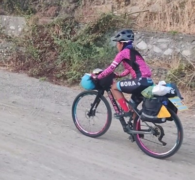 Jocelyn Momo, 24, Cycling the Philippine Loop